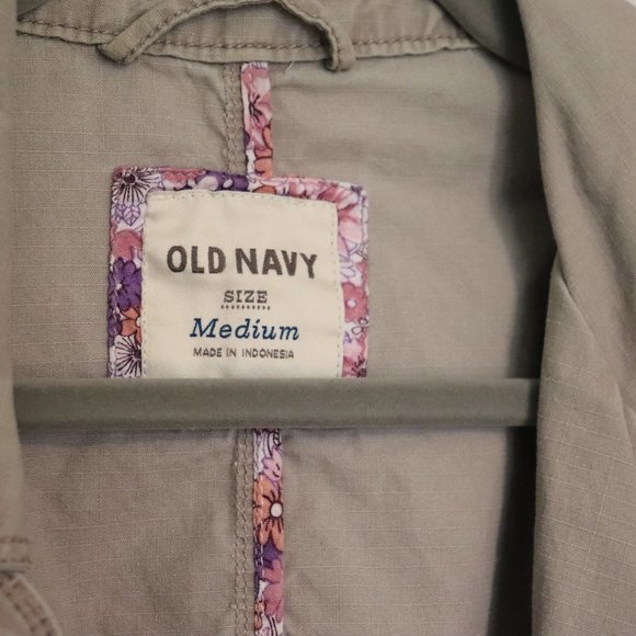 Old Navy | Tan Cargo Utility Jacket | 025 - Picture 4 of 4
